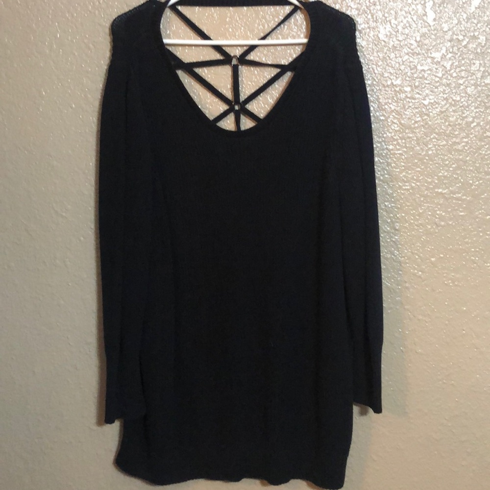 Torrid - Lattice Back Sweater - Size 4X